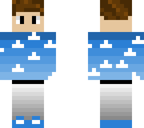 guy in cloud shirt