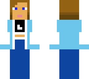 my GF Minecraft Skin