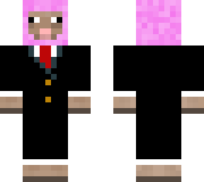 pink sheep in a suit.