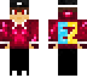 red nether creeper jacket