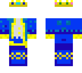 trusty the king (blue)