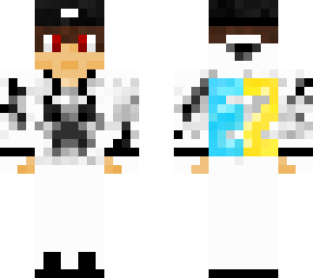 white nether creeper jacket