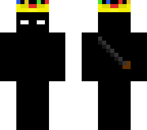 crowned black