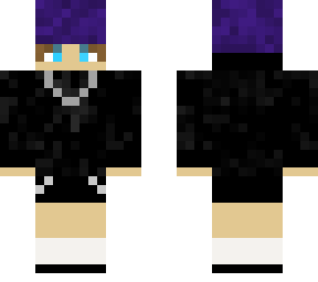 emo boy with beanie