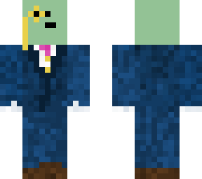 frog in a suit