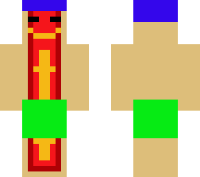 hot dog swimmer