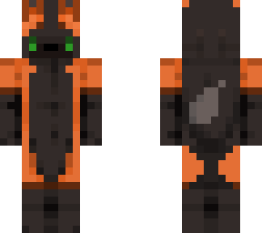 melanistic fox for friend