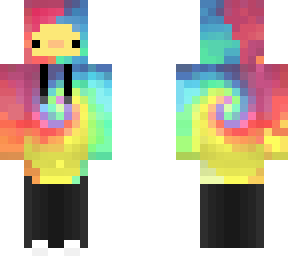 rainbow hoodie duck
