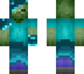 sculk-infused zombie