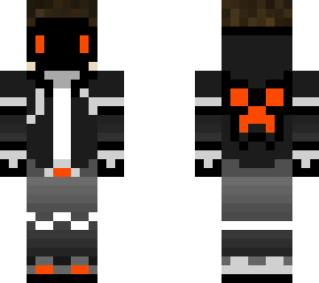 the orange masked kid