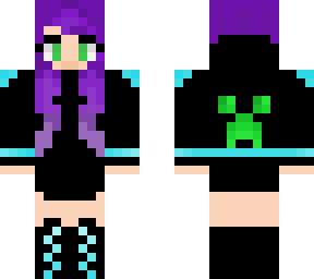 updated/fixed blue hood, purple hair