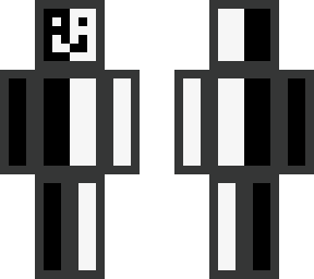 black and white