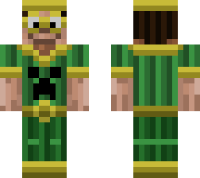 creeper outfit gold