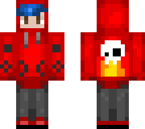 emo skull boy