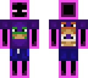 enderguy with frog t-shirt