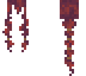 long red hair