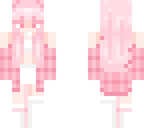 pretty pink plaid
