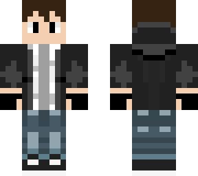 simple black jacket