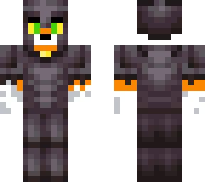 skin gato naranja sucio netherite