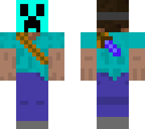 steve with creeper mask 2.0