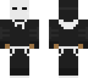white mask