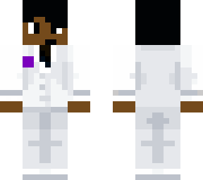 white suit