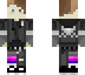 black suit
