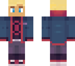blonde boy spider man