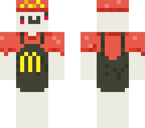 cute mcwonalds worker