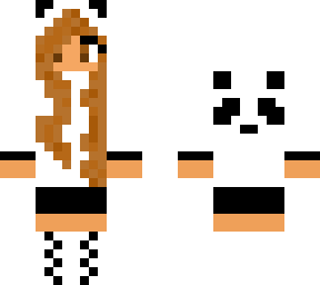 cute panda girl