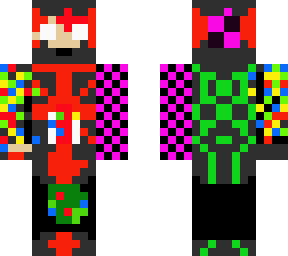 glitched armoured kid