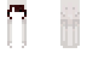 hair base white and red