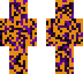 infected colour orange