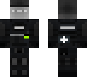 riot police officer (molle vest)