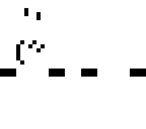 white blob