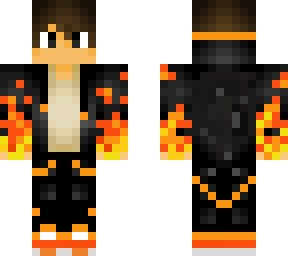 fire jacket guy with t-shirt