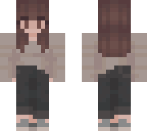 girl with brown hair