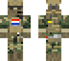 millitary skin voor milan