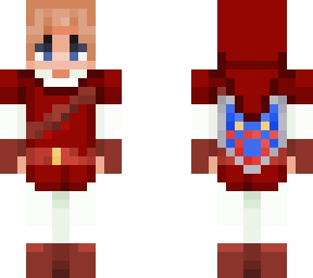 ocarina of time link (goron tunic)