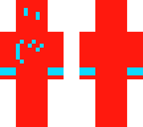 red blob skin