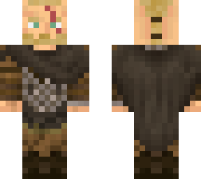 viking, scarred
