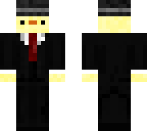 duck in a suit