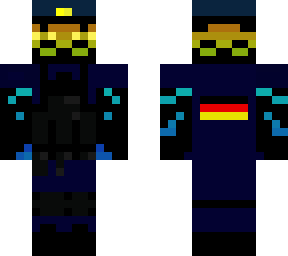 enderman polizei skin