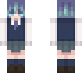girl blue