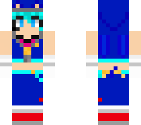 hatsune miku (sonic style outfit)