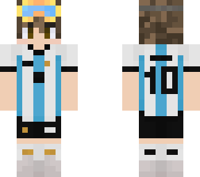 me with messi jersy