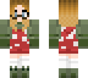 mushroom overalls