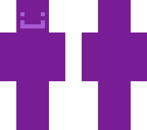 purple smiler guy dude