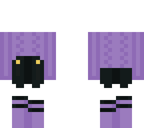 purple sweater