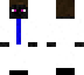 spooks in white (blue tie)